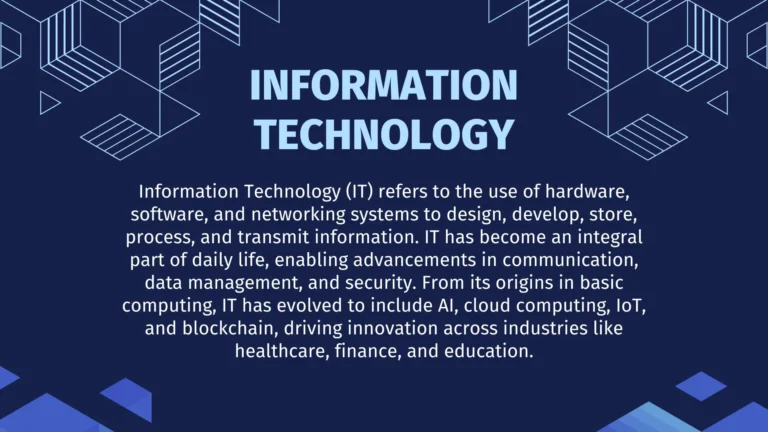 Information Technology