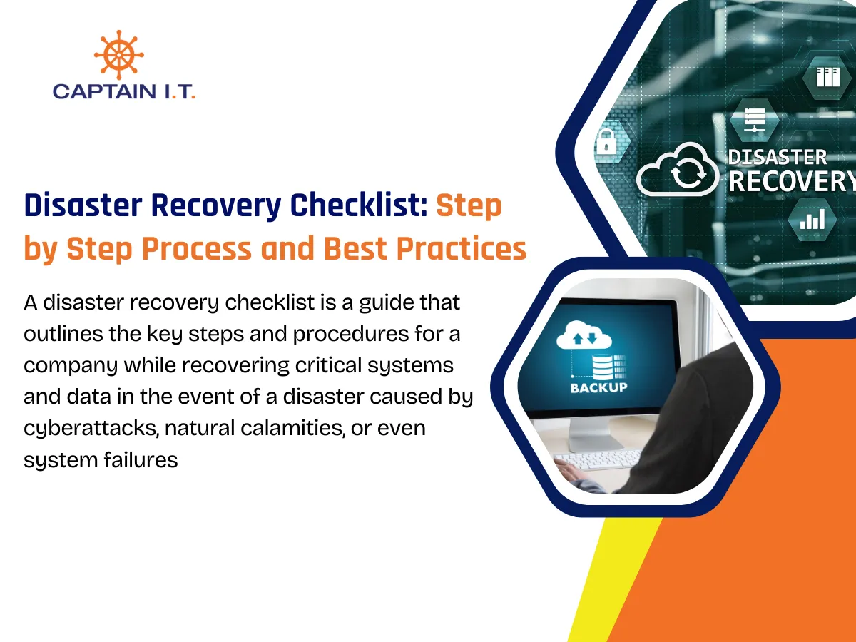 disaster recovery checklist