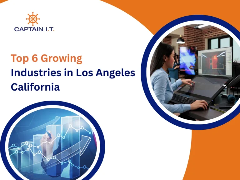 top 6 growing industries in los angeles