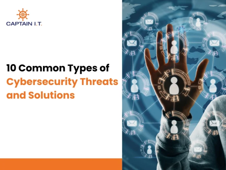 10 common types of cybersecurity threats and solutions