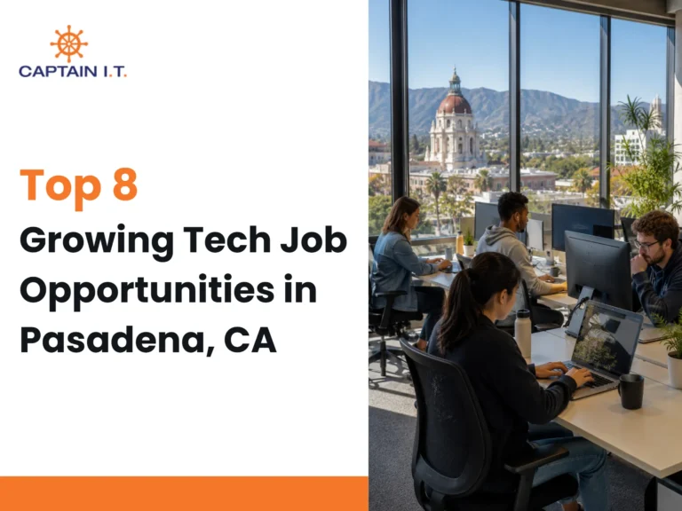 top 8 growing tech job opportunities in pasadena, ca